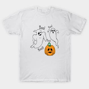 BOBOO! Spooky Halloween! T-Shirt